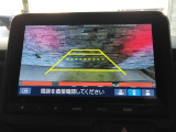 リアカメラがついているので、駐車や後進の際にとても便利です♪
