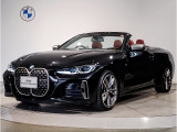 BMW M440i cabriolet ブラックサファイア☆カーブドディスプレイ☆ワンオーナー☆ハーマンカードンスピーカー☆タコラレレッドレザーシート☆ヘッドアップディスプレイ