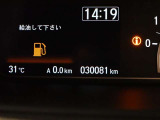 現在の走行キロです。
