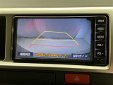 バックモニター付きなので車庫入れの際の後方確認もばっちり♪