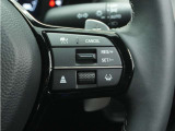 ◆アダプティブクルーズコントロール◆予め設定した車速内でクルマが自動的に加減速。前走車との適切な車間距離を維持しながら追従走行します。【LKAS】車線維持支援システムでステアリング操作を支援。