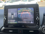 アラウンドビューモニター付きで楽々駐車