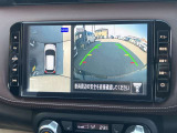 アラウンドビューモニターです!上空から貴方のお車をモニタニングしている様に車両の周りの安全確認が出来ます!