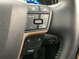 前方の車との車間を設定し、スピードを上げたり緩めたりを自動で行ってくれる追尾式の「レーダークルーズ」。上級装備の一つです!高級車にしかつかない嬉しい機能です。
