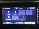 ラジオ、ワンセグテレビ、CD再生、SD再生(音楽)、Bluetoothオーディオが使用可能です。詳しい仕様については、展示店舗までお尋ねください。