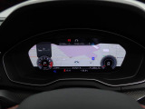 必要に応じてメーター内に地図や車両のインフォメーションなどを切り替え表示できる12.3インチバーチャルコクピット