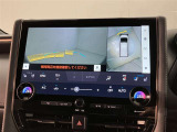 安全機能のバックモニター&全周囲モニターも装備です。