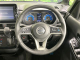 【ステアリングスイッチ】運転中、前方から目線をそらすことなく、オーディオ等の操作が可能な便利機能!安心&快適なドライブを演出してくれます♪