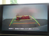 バックガイドモニターを装備しています、車庫入れもラクラクです。