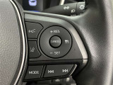 前方の車との車間を設定し、スピードを上げたり緩めたりを自動で行ってくれる追尾式の「レーダークルーズ」。上級装備の一つです!高級車にしかつかない嬉しい機能です。
