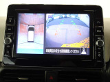 アラウンドビュー☆空から見下ろすような視点で、スムーズな駐車と安全確認をサポート!運転の心強い味方になってくれます♪
