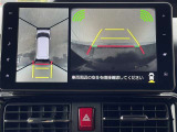 狭い駐車場や立体駐車場などもリアルに映るバックガイドモニター付でラクラク駐車♪(パノラミックビューモニター付)
