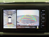 パノラミックビューモニター付きです。車両を上から見たような映像をディスプレイオーディオ画面に表示。運転席からの目視だけでは見にくい、車両周辺の状況をリアルタイムでしっかり確認できます。
