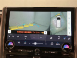 安全機能のバックモニター&全周囲モニターも装備です。