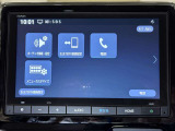 多彩なメディア再生。フルセグ、Bluetooth対応です。