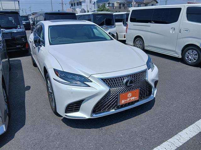 LS 500 Iパッケージ 禁煙車 サンルーフ 純正12.3インチナビ