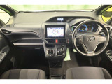 見通しのよいすっきりとした視界で、運転もしやすいです。