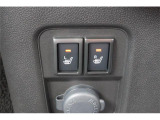 運転席/助手席シートヒーター付です。