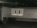 災害時の停電でもアルファードから電気が摂れます。