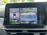 アラウンドビューモニター付きで楽々駐車