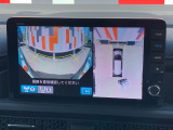 ■マルチビューカメラシステム■車両の前後と左右のドアミラーに計4台のカメラを搭載!上空から見下ろしたような視界などの数種類のビューをご用意し、ドライバーの死角を減らして運転負荷を軽減いたします