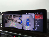 リアビューカメラ。ガイドラインとパークディスタンスコントロールで安全に車庫入れ可能。