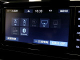 ラジオ、フルセグテレビ、CD再生、DVD再生、SD再生(音楽/動画)、SD録音(別途SDカードが必要です)、Bluetoothオーディオが使用可能です。詳しい仕様については展示店舗までお尋ねください。