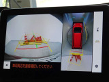 バックガイドモニターを装備しています、車庫入れもラクラクです。パノラミックビューモニターを搭載しています、上からの画像も表示されます。