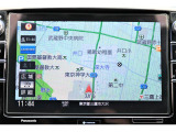 パナソニック製メモリーナビ装備!!TV視聴(フルセグ対応)やCD、DVD再生の 、Bluetoothにも対応しています。