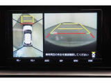 パノラミックビューモニターで前方左右からくる車両等の確認ができます。見通しの悪い交差点も怖くないですね!