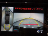 パノラミックビューモニター。車両を真上から見たような映像をディスプレイに表示します。
