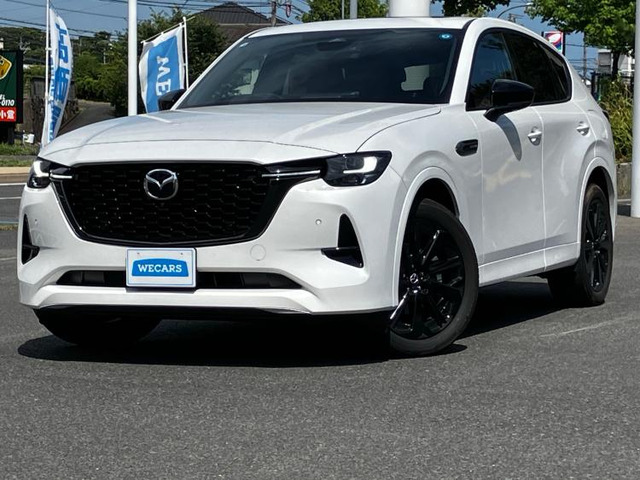 CX-60 3.3 XD ハイブリッド ドライブ エディション バーガンディレザーPKG ディーゼ...