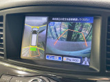 【アラウンドビューモニター】専用のカメラにより、上から見下ろしたような視点で360度クルマの周囲を確認することができます☆死角部分も確認しやすく、狭い場所での切り返しや駐車もスムーズに行えます。