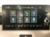 スマートフォンに接続すると、音楽を聴くことができます♪もちろんFM/AMラジオもお聞きいただけますよ♪