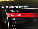 Bluetoothオーディオ対応可。お持ちのスマホやiPodなどとBluetooth接続して外部機器内の音楽などを車内で楽しめます。