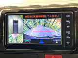 【パノラミックビューモニター】専用のカメラにより、上から見下ろしたような視点で360度クルマの周囲を確認することができます☆死角部分も確認しやすく、狭い場所での切り返しや駐車もスムーズに行えます。