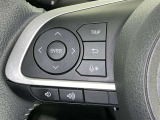 ステアリングスイッチ装備!運転しながら手元でオーディオの操作などができます。