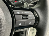 クルーズコントロールを装備しています。高速道路などで一定の速度で走ってくれるので運転が楽ですよ!速度を設定できますので、スピードの出しすぎにも注意できます。