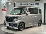 全国納車可 第三者機関証明書付 1年保証  ワンオ-ナ- ナビ TV Rカメラ CD録音 BTオ-ディオ DVD ドラレコ 衝突軽減B装備のスズキのスペーシアカスタム ハイブリッドXSターボ入庫!