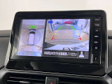 【全周囲カメラ】車両周囲の障害物の位置をモニターでチェックすることができます☆運転中や駐車時などの周囲の安全をサポートしてくれます☆