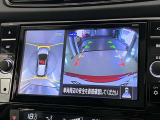 上から丸見えアラウンドビューモニター付きです。
