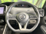 【ステアリングスイッチ】運転中、前方から目線をそらすことなく、オーディオ等の操作が可能な便利機能!安心&快適なドライブを演出してくれます♪
