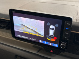 バックギアに入れるだけで自動でリヤカメラに切り替わります!車庫入れやバックが苦手な方にオススメ!