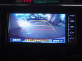 バックガイドモニター装備!ガイド線が目安になり駐車が苦手な方でも安心です!