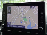 何処へでも行きたい場所へ、安心のトヨタ純正メモリーナビを装備しています。