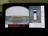 パノラミックビューモニター付きで、車両の周囲を確認することができるので安心できますね♪