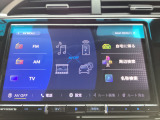 カロッツェリア製ディスプレイオーディオ搭載です。DVD再生、CD再生、Bluetooth接続、USBポート付きです。
