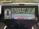 【パノラミックビューモニター】専用のカメラにより、上から見下ろしたような視点で360度クルマの周囲を確認することができます☆縦列駐車や幅寄せ時に活躍してくれます♪