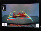 バックガイドモニターを装備しています、車庫入れもラクラクです。