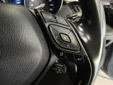ステアリング右側には、運転支援機能を手元で操作できるスイッチ類を配置しています